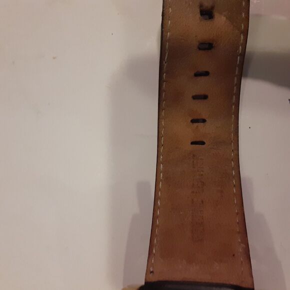 Invicta S1 Rally Watch Tachymeter Swiss made Chronograph Leather Band NOTE - Picture 7 of 16